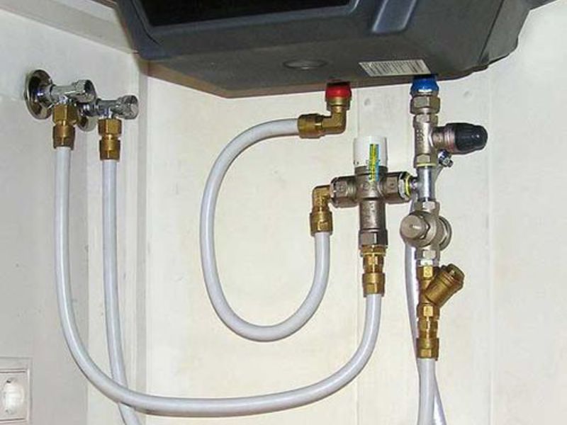 Как подключить водонагреватель на даче